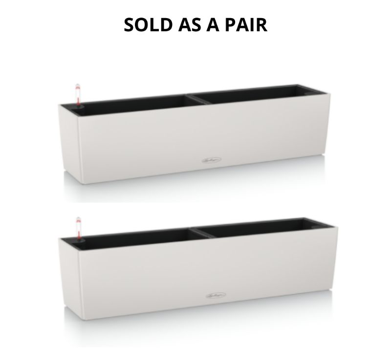 Lechuza Balconera Color PAIR (80 x 19 x 19 cm Light Grey)